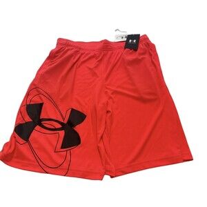 New Boys' Under Armour Prototype 2.0 S z XL Shorts  Sorts Gym Logo NEW